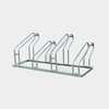 Estaciones de bicicletas comerciales al aire libre Multipe Stand Parking Platinum