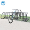 Exhibición de estante de bicicleta de rejilla de pie independiente comercial al aire libre