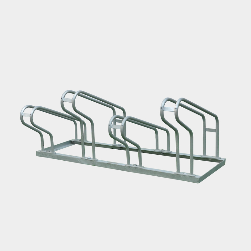 Estaciones de bicicletas comerciales al aire libre Multipe Stand Parking Platinum