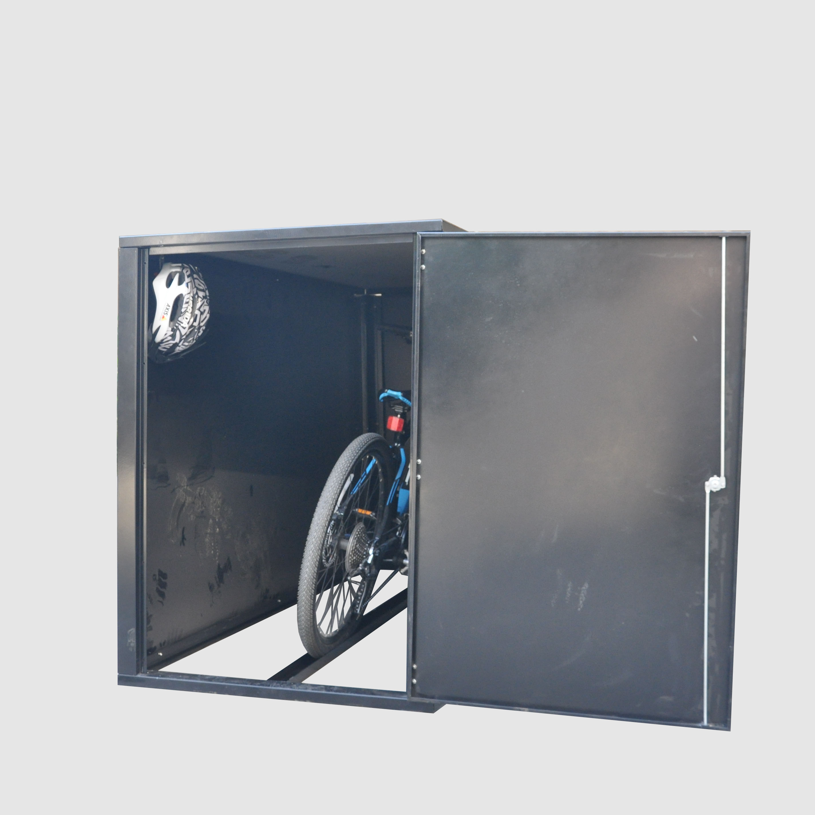 Proveedor de rack de almacenamiento de bicicletas de garaje con recubrimiento de polvo negro de China
