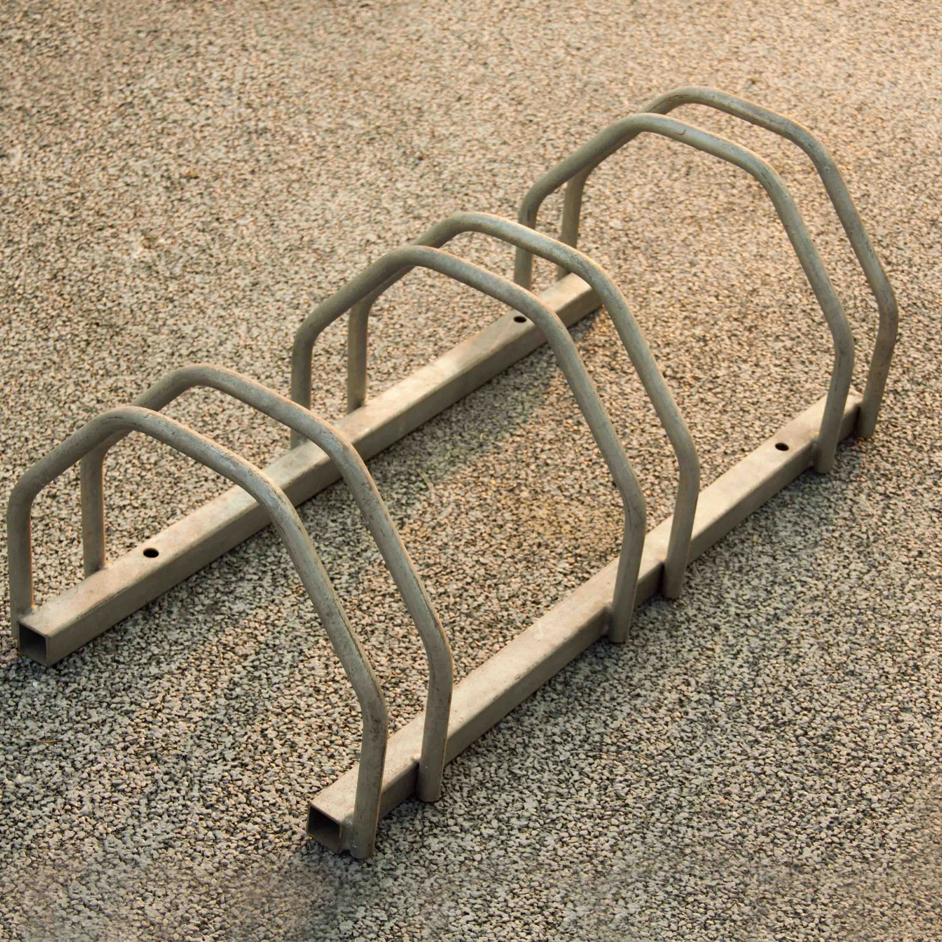 Soporte de piso Soporte de cuerpo de bicicleta duradero industrial de acero al carbono
