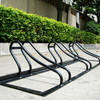 Estacionamiento en rack de almacenamiento de bicicletas de grasa de acero inoxidable de calidad superior para 3 bicicletas