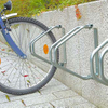 Estante colgante de acero ajustable Gancho doble para bicicleta Montaje en pared