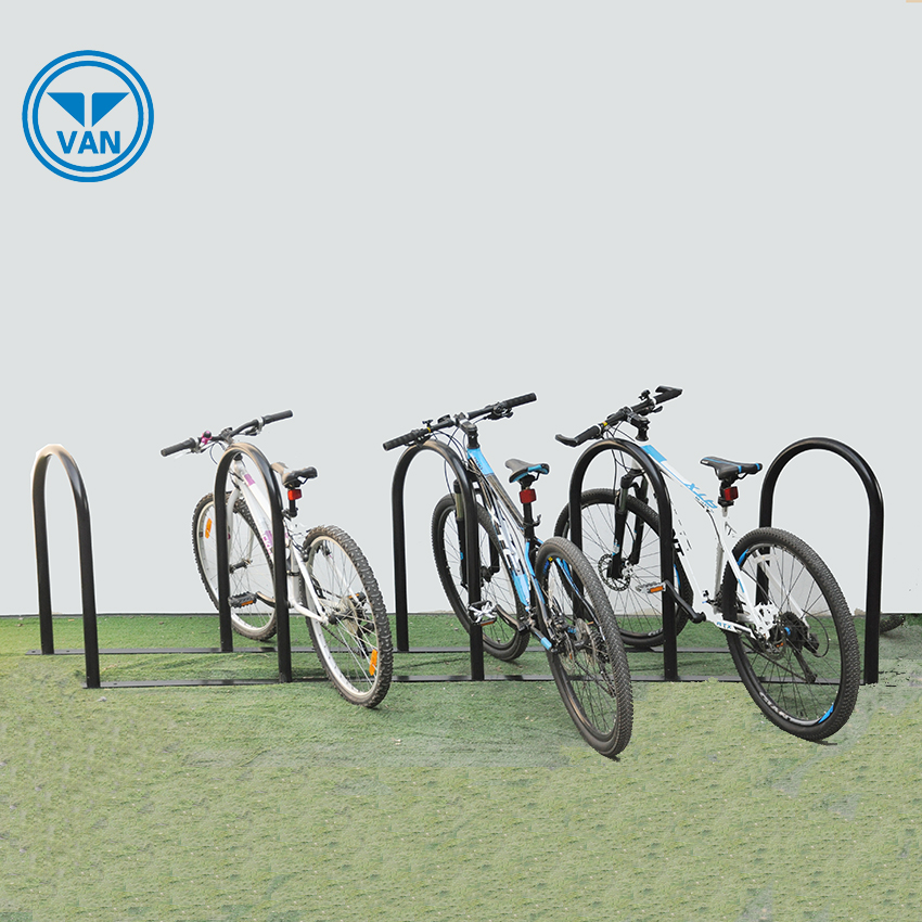 Floor Typle U Shaoe Sistema de almacenamiento de bicicletas para 5 bicicletas