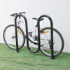 Soporte de estante de estacionamiento de tipo de piso de bicicleta de mano de bicicleta comercial