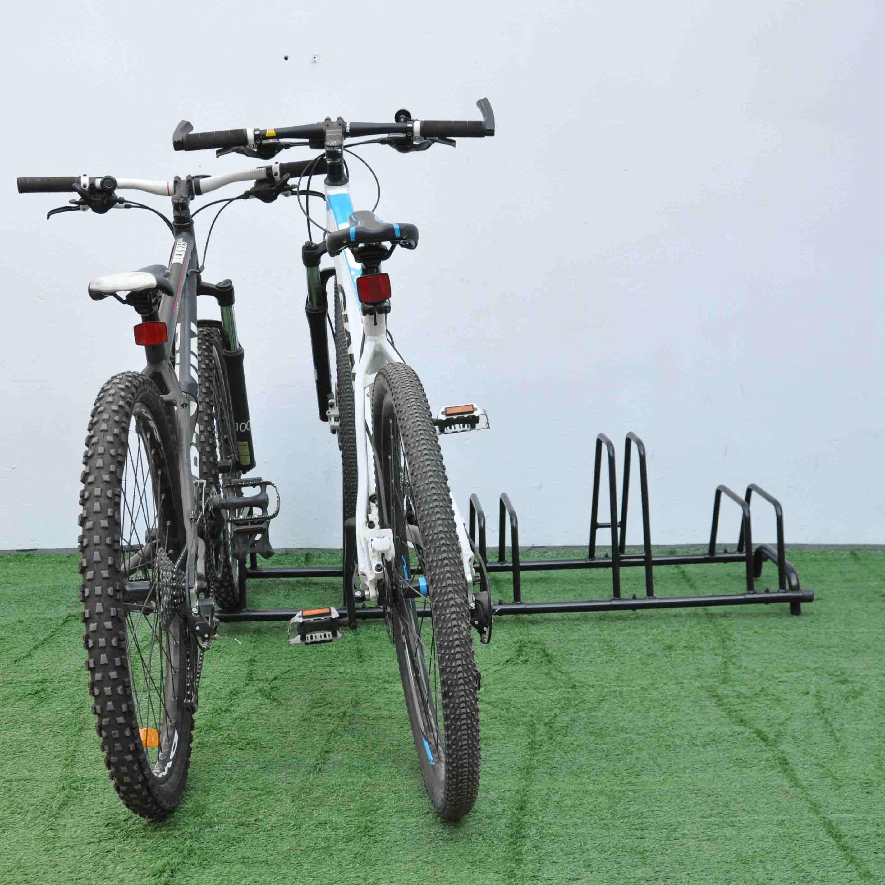 Piso Alto Bajo Recubrimiento en polvo Estacionamiento 5 Portabicicletas para bicicletas