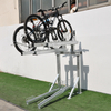 Proveedor de soporte de estante de bicicleta múltiple de doble capa de China