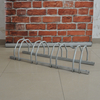 Soporte horizontal galvanizado personalizado para estacionamiento de bicicletas en U