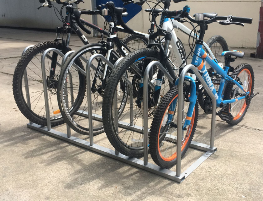 Estante del soporte del almacenamiento de la bicicleta del piso de la bici del uno mismo del ciclo del piso