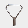 Durable Triángulo Metal Piso Montado Tribuna Soporte individual para bicicleta