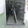 Casillero para bicicletas de capacidad múltiple de acero inoxidable para almacenamiento y recogida