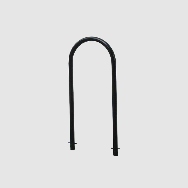 Soporte para 1 bicicleta montado en el piso Ciclo de estacionamiento U Rack de almacenamiento
